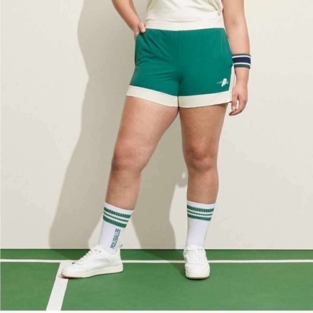 Prince Pickleball X Target Woven Mid-Rise Shorts 4.25" GREEN XXL NEW!